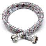 Wężyk nierdzewny 1/2" x 3/8" 50 cm WZ Fluvius