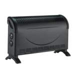 Grzejnik konwektorowy 1500 W czarny