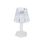 Lampka LED na nóżce 12 cm biały