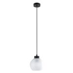 Lampa wisząca Bona biało-czarny
