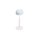 Lampa stołowa LED grzybek 9 x 25 cm 5 V biała MN005