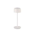Lampa stołowa LED grzybek 9 x 25 cm 5 V biała MN003