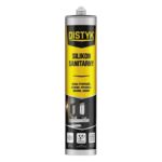 Silikon sanitarny biały 280 ml DISTYK