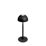 Lampa stołowa LED grzybek 9 x 25 cm 5 V czarna MN003