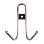 Wieszak ścienny 1713 miedź antyczna 2 haczyki AWD INTERIOR