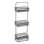 Regał stalowy 1854 czarny 3 półki druciane AWD INTERIOR