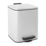 Kosz na śmieci 6 l 1902 biały stalowy AWD INTERIOR