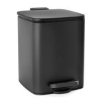 Kosz na śmieci 6 l 1903 czarny stalowy AWD INTERIOR