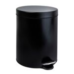 Kosz na śmieci 5 l z pedałem 1788 czarny matowy AWD INTERIOR