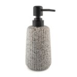 Dozownik mydła 400 ml Avilla 1835 szary ceramiczny kamionka AWD INTERIOR