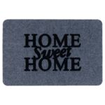 Wycieraczka Flock New 40 x 60 cm Home Sweet Home szary