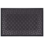 Wycieraczka Tivoli 80 x 120 cm bordiura grecki szary