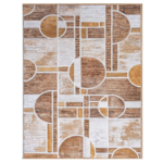 Dywan Rosaline 70 x 140 cm geometria beżowy
