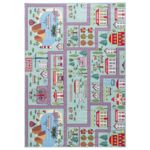 Dywan Stella Ulice 120 x 170 cm wielokolorowy