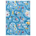 Dywan Stella Ulice 100 x 150 cm wielokolorowy