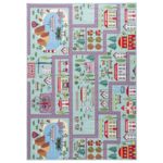 Dywan Stella Ulice 100 x 150 cm wielokolorowy