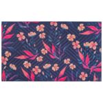 Wycieraczka materiałowa Kwiaty 45 x 75 cm wielokolorowy