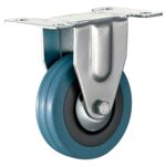 Zestaw jezdny z kołem szarym śr. 50mm/40kg płytka stała