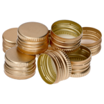 Zakrętka do butelek fi28/18 złota 8 szt.