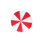 Poduszka świąteczna cukierek 38 cm biało-czerwona