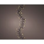 Lampki zewnętrzne LED 1272LED 20 m czarny/szampański