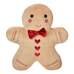 Poduszka świąteczna dekoracyjna pierniczek 49 x 49 x 10 cm 8513