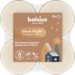 Podgrzewacze zapachowe Maxi light 8hr Silent Night 8 szt. Bolsius