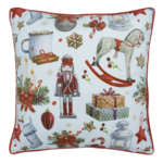 Poszewka na poduszkę 45 x 45 cm świąteczna