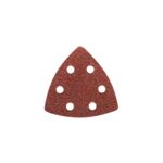 Papier ścierny P40 Delta rzep 96 x 96 x 96 mm 5 sztuk brązowy