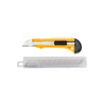 Zestaw nóż 18 mm + 5 ostrzy łamanych