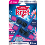 Kostka do WC Color Power Water Lily 2x40g KRET