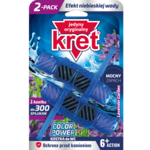 Kostka do WC Color Power Lavender Garden 2x40g KRET