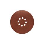 Tarcza ścierna rzep P120 225 mm 8-otworów 3 sztuki TS38R brąz