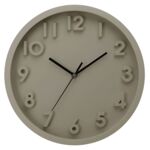 Zegar ścienny Nofo 30 x 4,5 cm szary