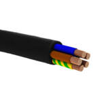 Przewód elektryczny owy 5 x 4 mm2 300 / 500 V HO5VVF5G4 100 m