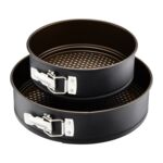 Komplet 2 tortownic Antigo 20/26 cm brązowy AMBITION