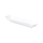 Naczynie łódeczka Fala 23 cm biały AMBITION