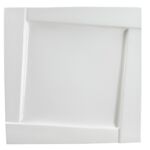 Talerz obiadowy Kubiko 25 cm biały AMBITION