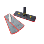 Mop obrotowy wielofunkcyjny płaski wyciskany motylek z 3 wkładami