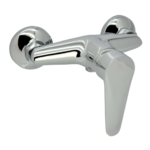 Bateria natryskowa ALFA ścienna 35 mm chrom LIVENO