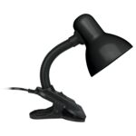 Lampka E27 z klipsem czarna 40 W 230 V