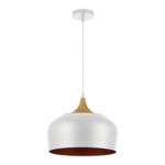 Oprawa wisząca 1 x E27 biało-złoty 12 W 230 V IP54 DPM