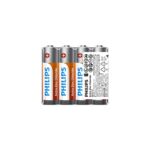 Bateria cynkowo-węglowa R6/AA 4 szt.Philips