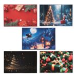 Dywanik świąteczny 40 x 60 cm mix