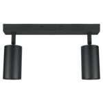 Lampa sufitowa VIKI 2 x GU10 czarna 10 W 230 V