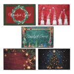 Dywanik świąteczny 40 x 60 cm mix2 wielokolorowy