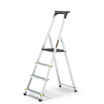 Drabina aluminiowa jednostronna 4 stopniowa PRO