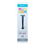 Słupek ogrodowy LED IP54 12 W 190 lm 4000 K 60 cm czarny