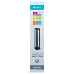 Słupek ogrodowy LED IP54 7 W 380 lm 4000 K 60 cm czarny