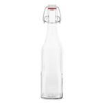 Butelka kwadratowa z klipsem 1000 ml SPIŻARNIA PANI DOMU